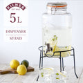 ドリンクディスペンサー5Lスタンドセット（DispenserRoundDrinksStand）