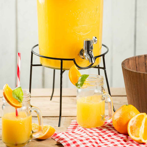 ドリンクディスペンサー5Lスタンドセット（DispenserRoundDrinksStand）