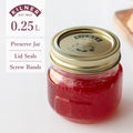 プリザーブジャー250ml替え用蓋セット（PreserveJar0.25LScrewBandsLidSeals）