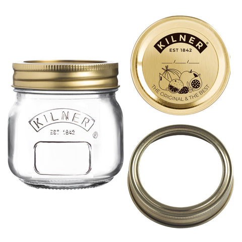 プリザーブジャー 250ml 替え用蓋セット（Preserve Jar 0.25L Screw Bands Lid Seals ）