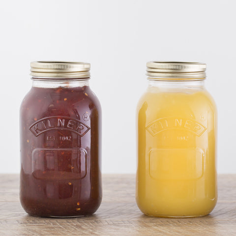 プリザーブジャー1L替え用蓋セット（PreserveJar1000mlScrewBandsLidSeals）