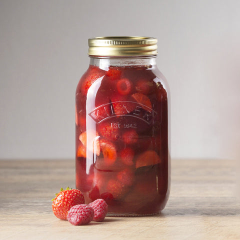 プリザーブジャー1L替え用蓋セット（PreserveJar1000mlScrewBandsLidSeals）