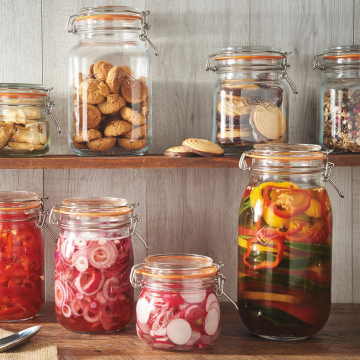 ROUND CLIPTOP JAR 2L ラウンドクリップトップジャー – 【公式】Kilner